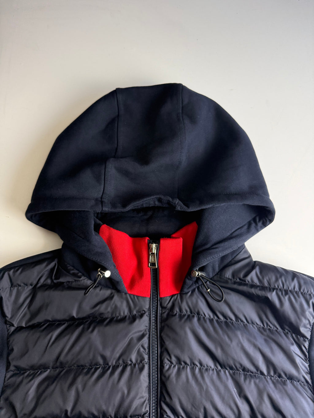 Moncler Cardigan maglia navy red - Size L