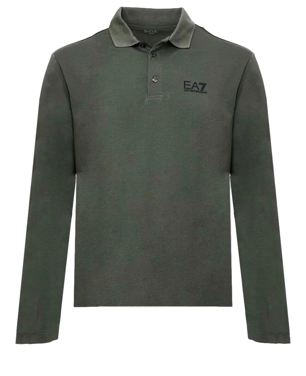Emporio Armani polo longsleeve green - Size M