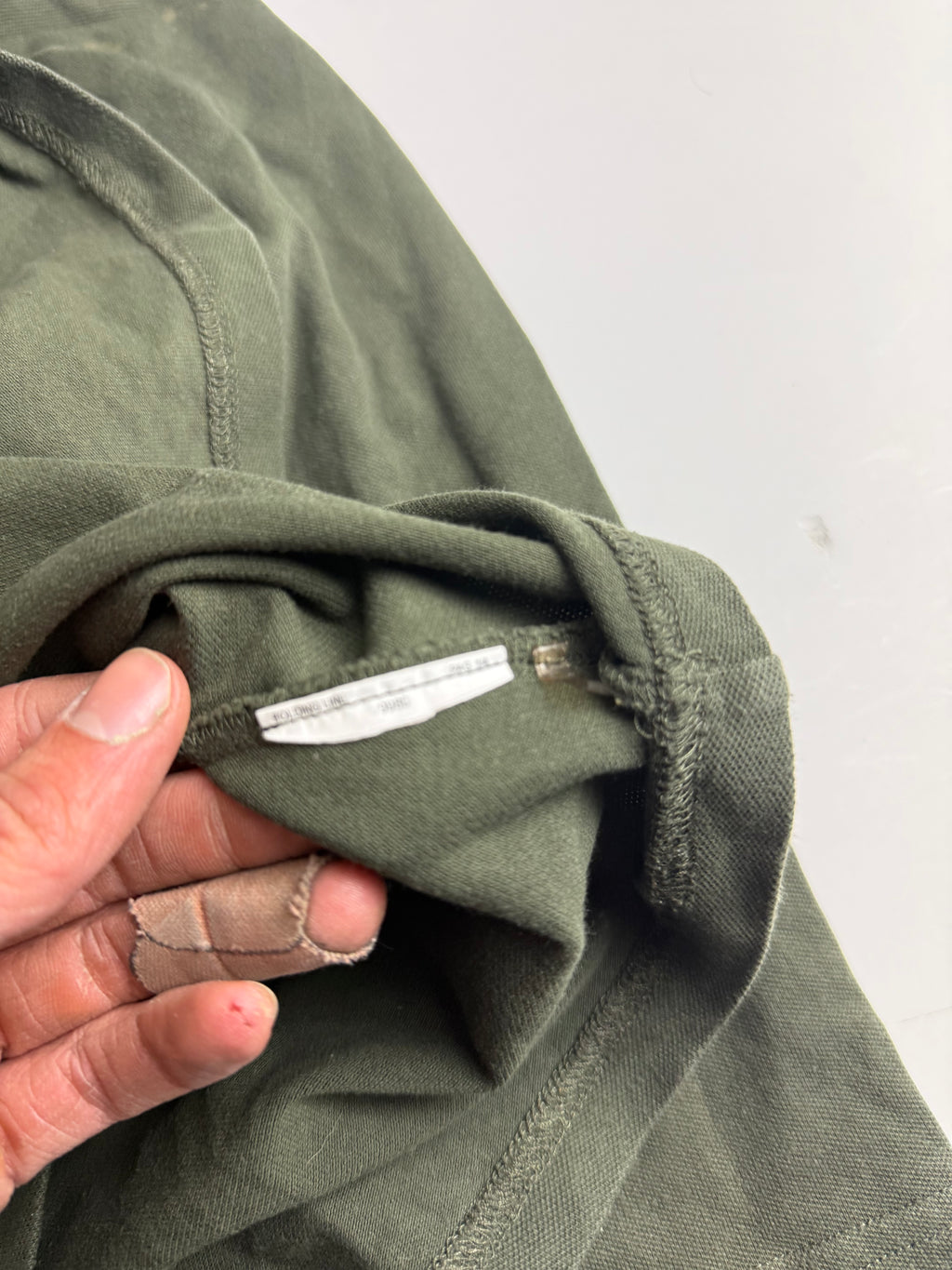 Emporio Armani polo longsleeve green - Size M
