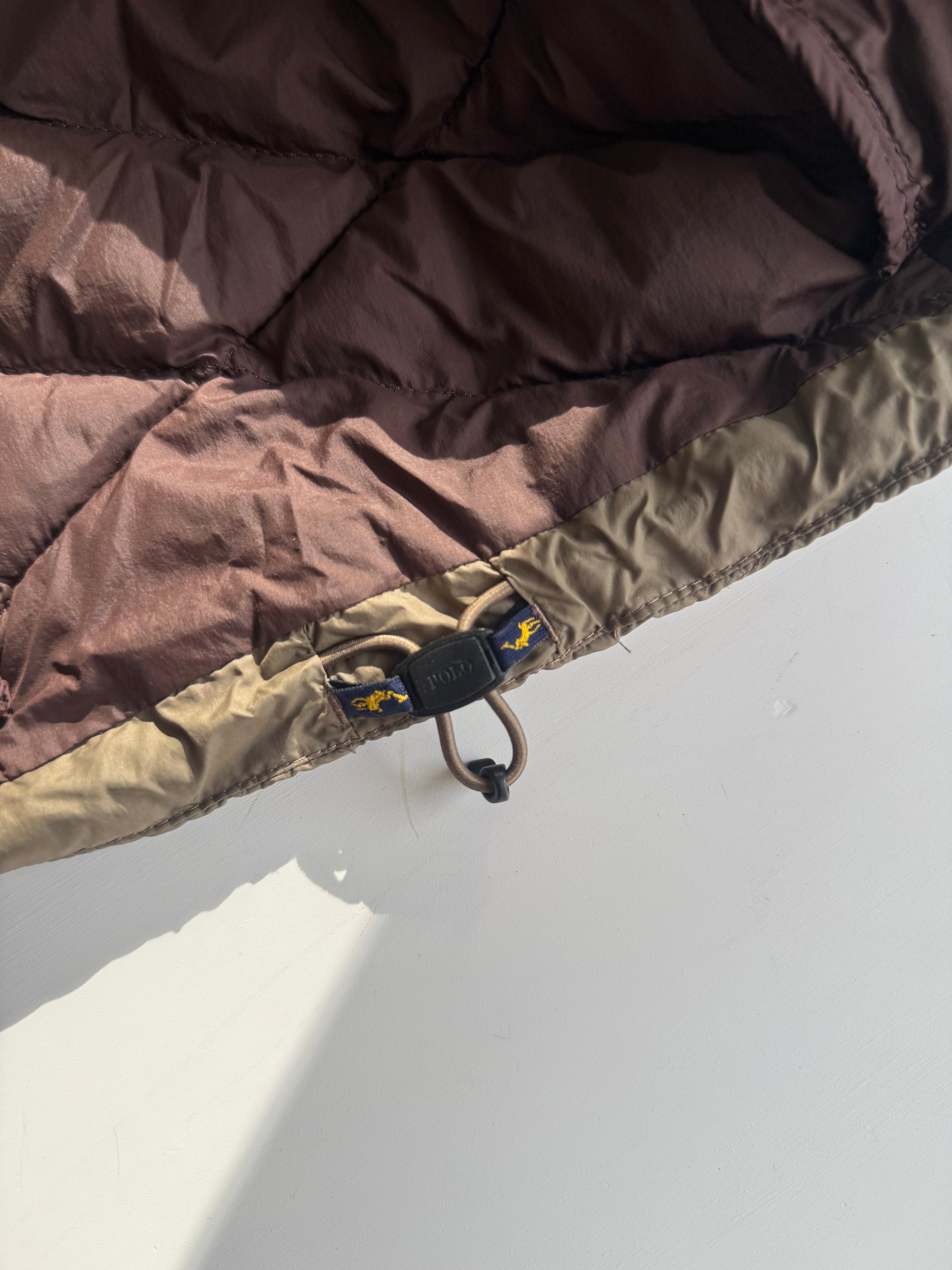Polo Ralph Lauren gewatteerde Jas khaki - Size m