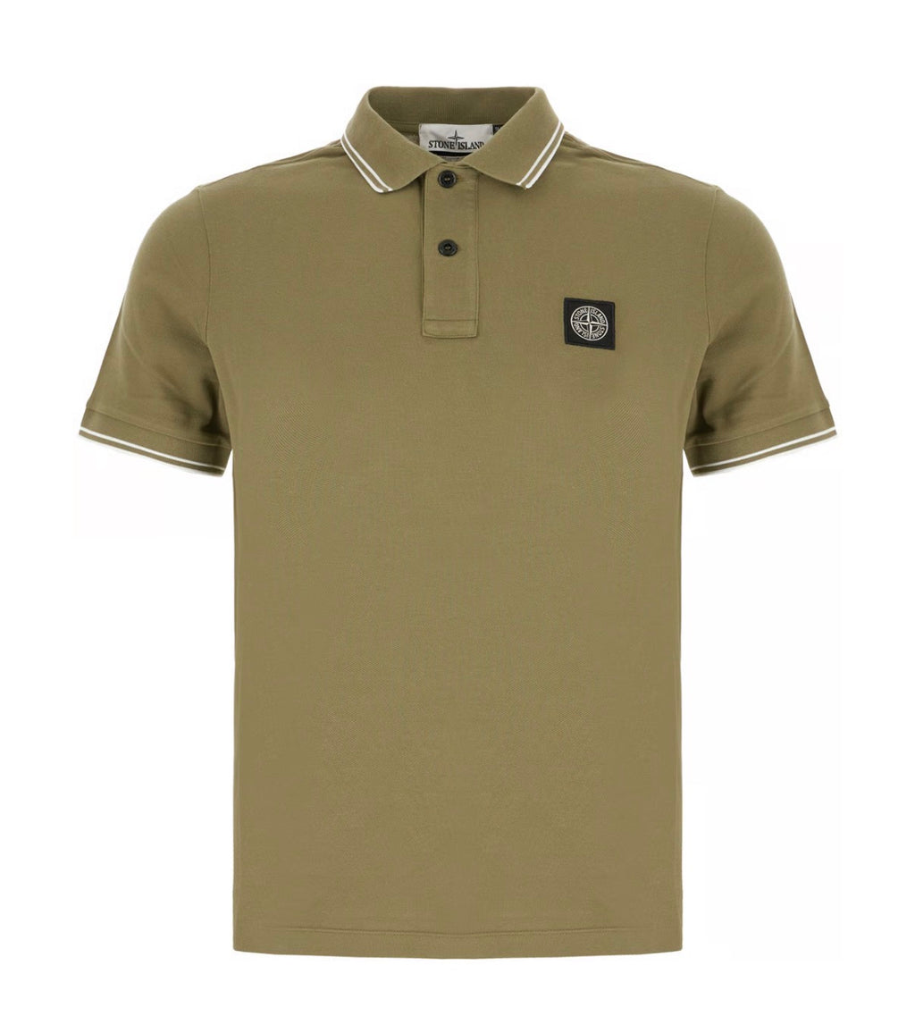 Stone Island polo shirt green - Size S