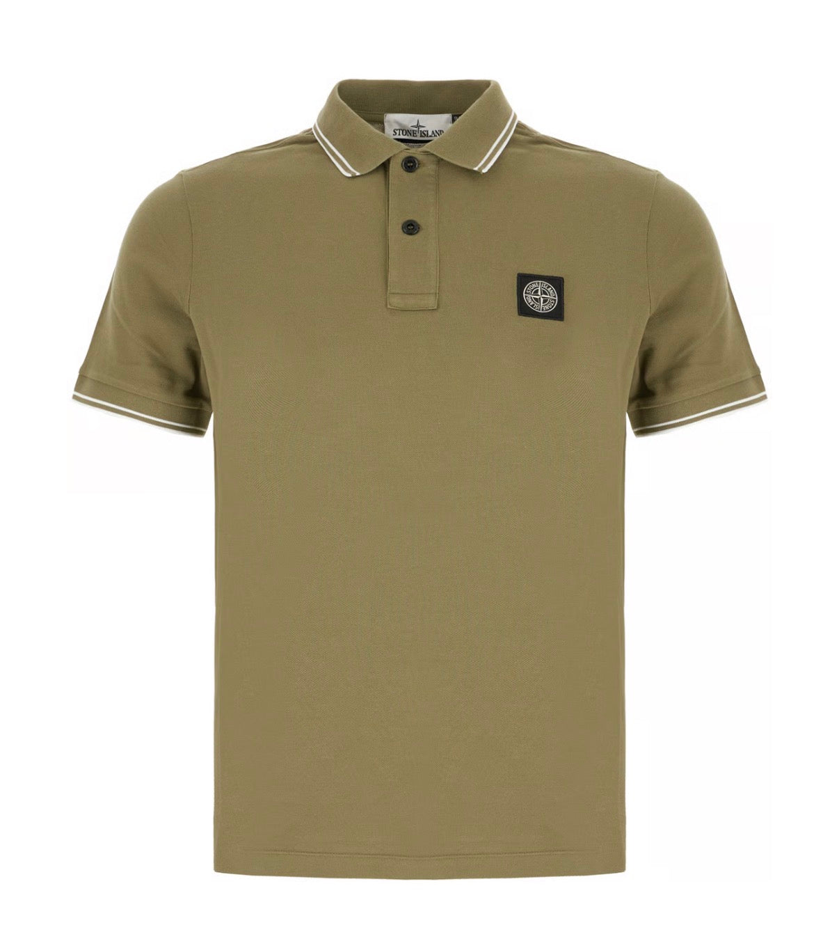 Stone Island polo shirt green - Size S