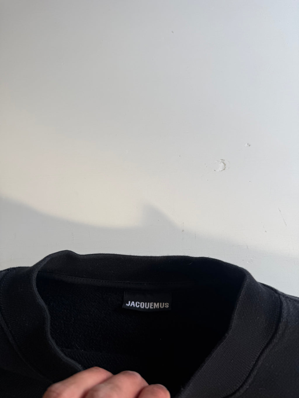 Jacquemus Sweater black white tag- Size M