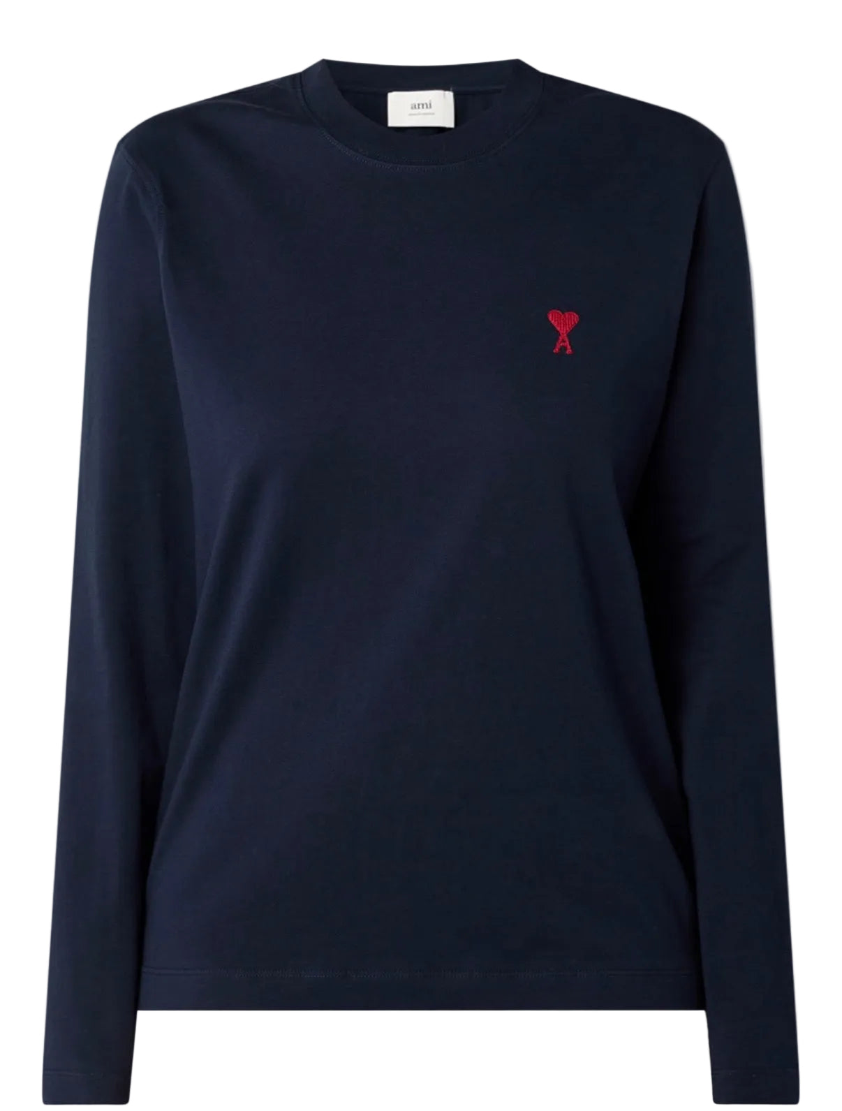 Ami Paris Longsleeve navy red - Size L