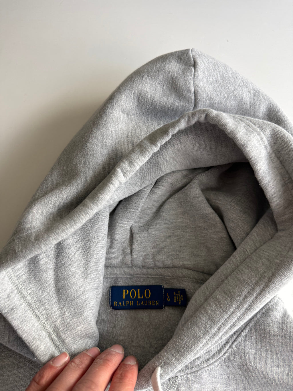 Polo Ralph Lauren Hoodie grey- Size L