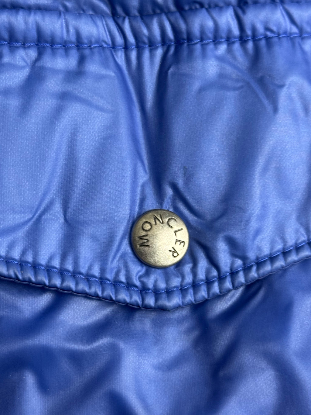 Moncler “clovis” giubutto Jacket blue - Size M