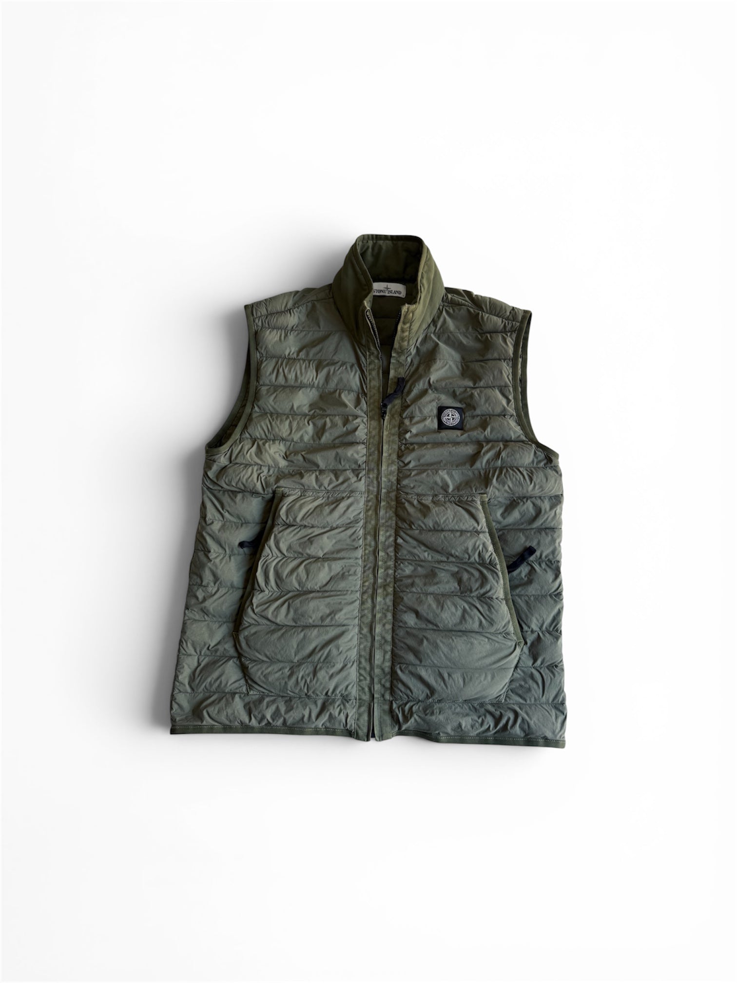 Stone Island bodywarmer gilet green - Size L
