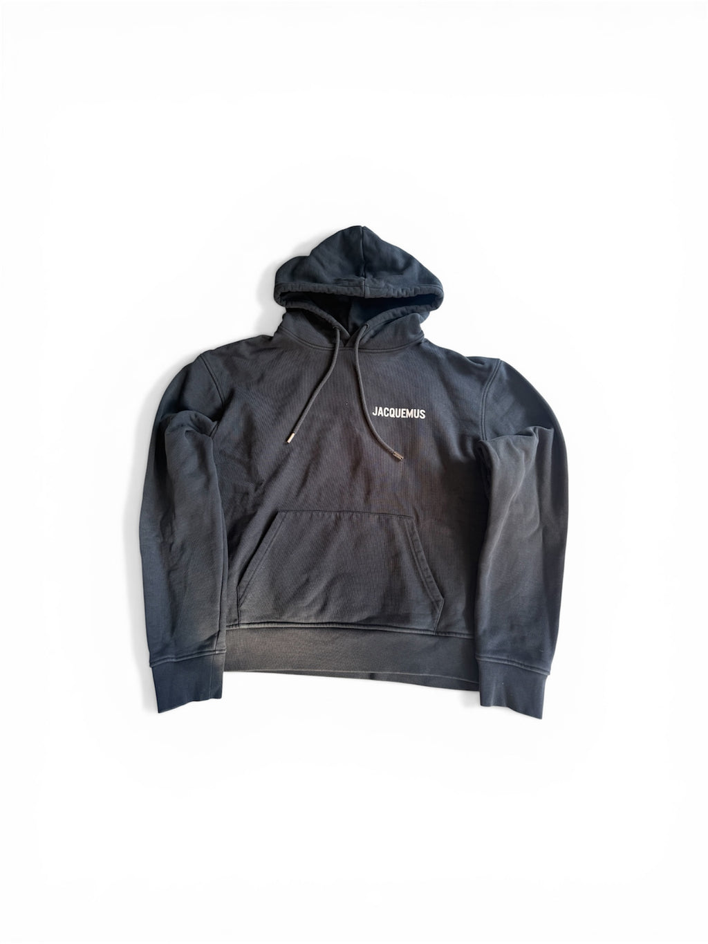 Jacquemus Hoodie navy blue - Size L