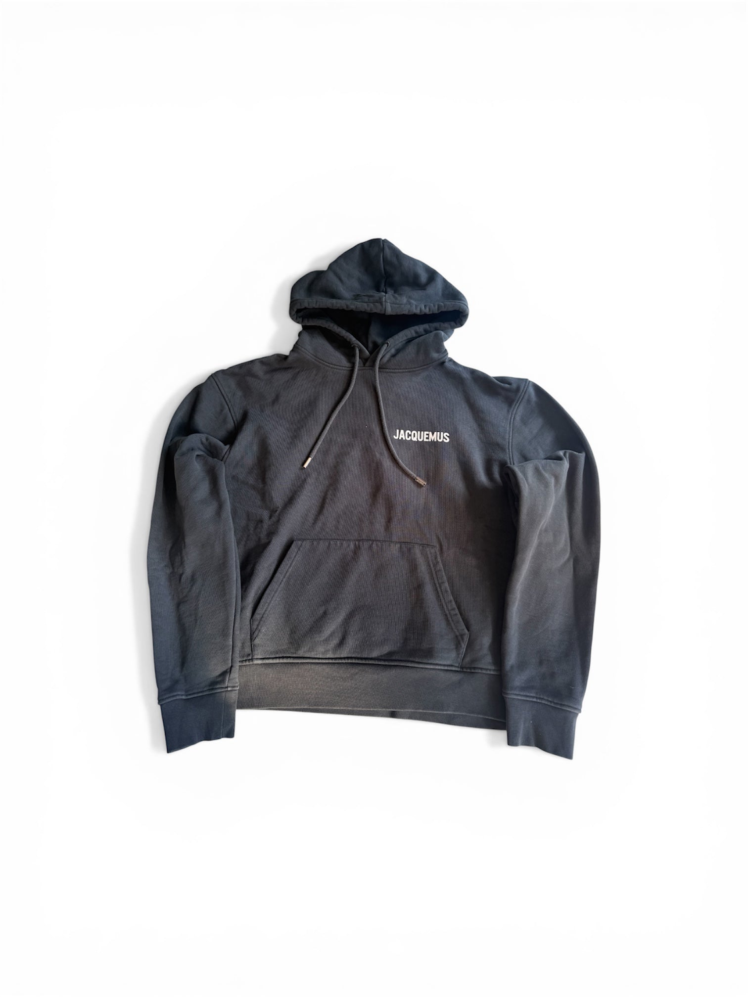 Jacquemus Hoodie navy blue - Size L