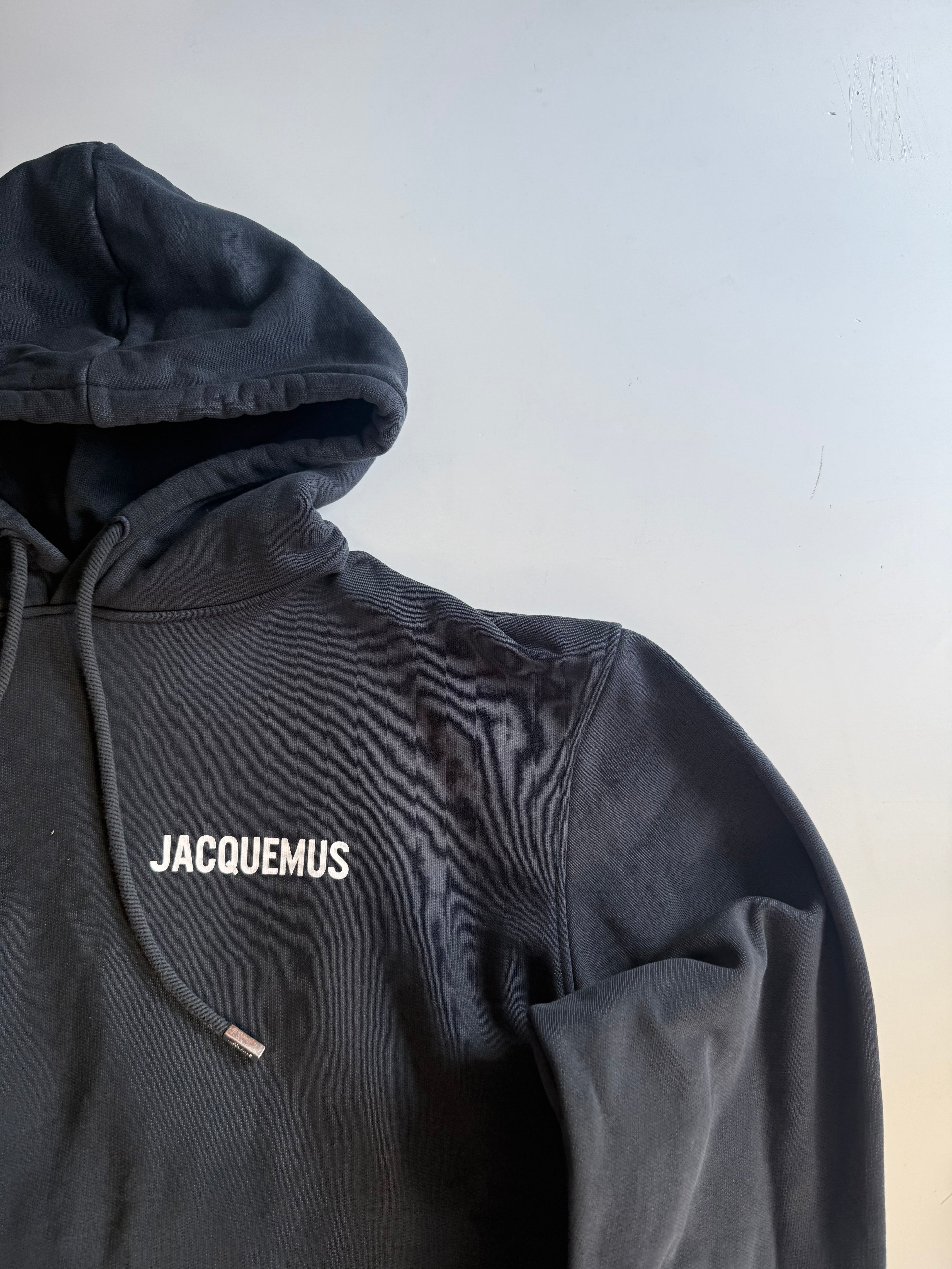 Jacquemus Hoodie navy blue - Size L