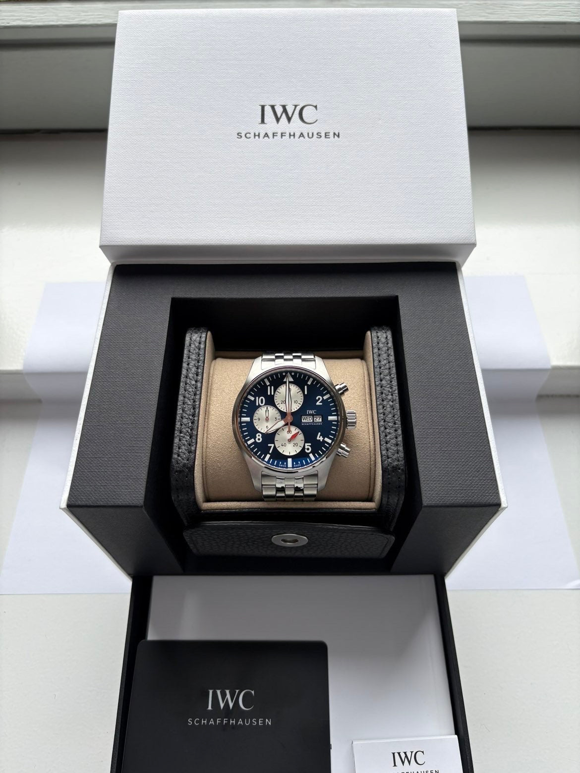 IWC Pilot’s Watch Chronograph Laureus Sport for Good Foundation – Ref. IW378010