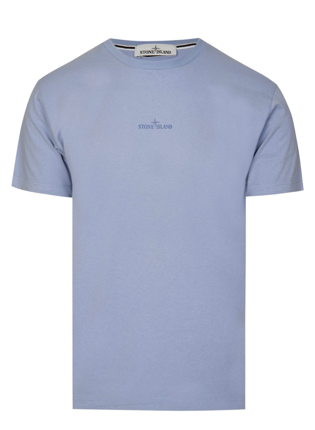 Stone Island t- shirt reflective backprint light blue - Size s