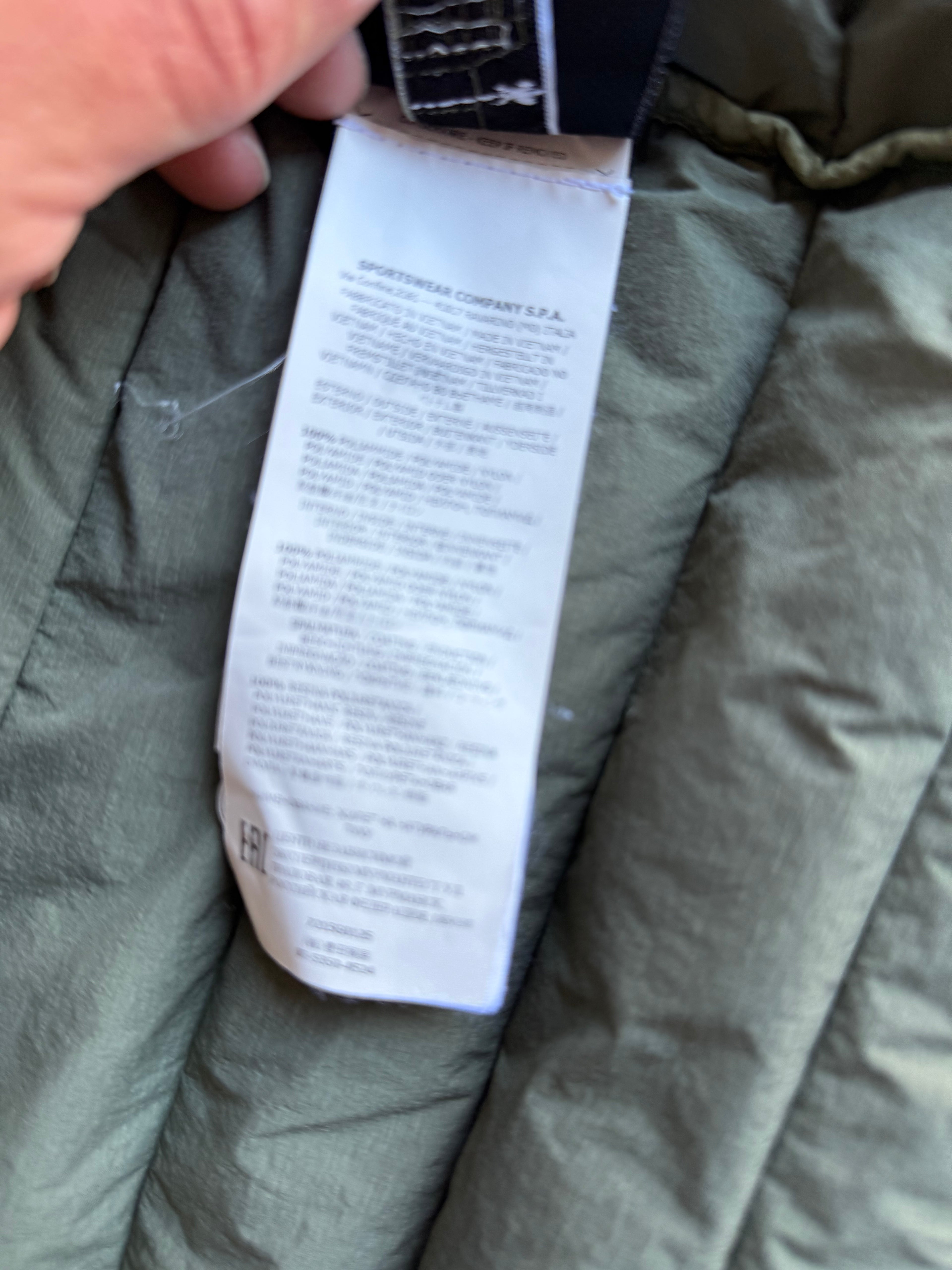 Stone Island bodywarmer gilet green - Size L