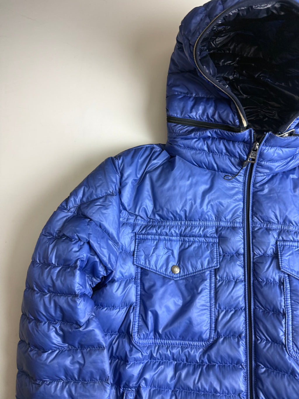 Moncler “clovis” giubutto Jacket blue - Size M