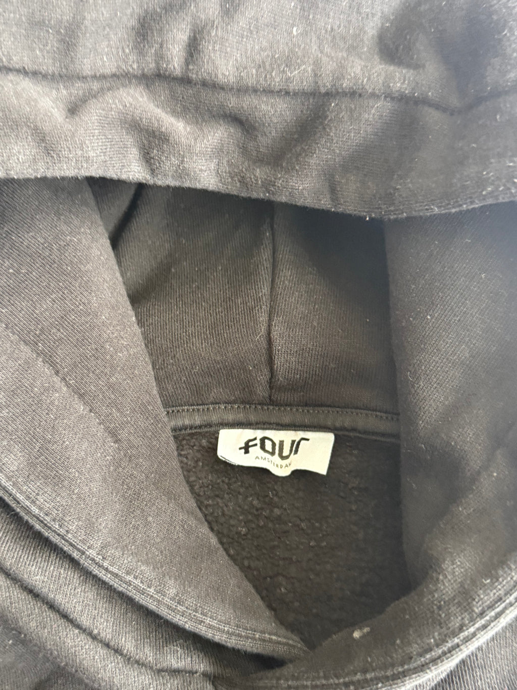 Four Amsterdam Hoodie Black - Size Xs
