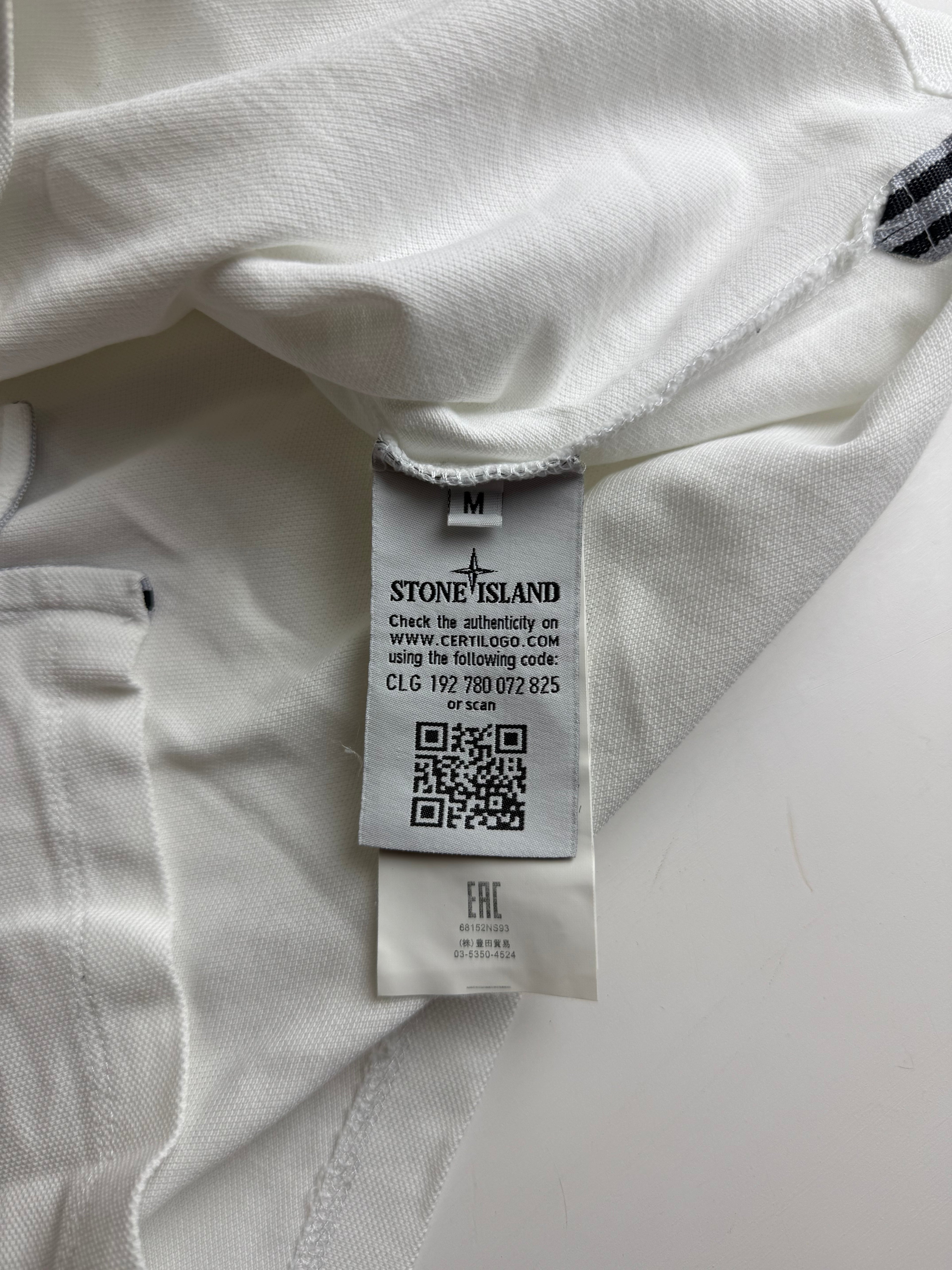 Stone Island polo shirt  white - Size M