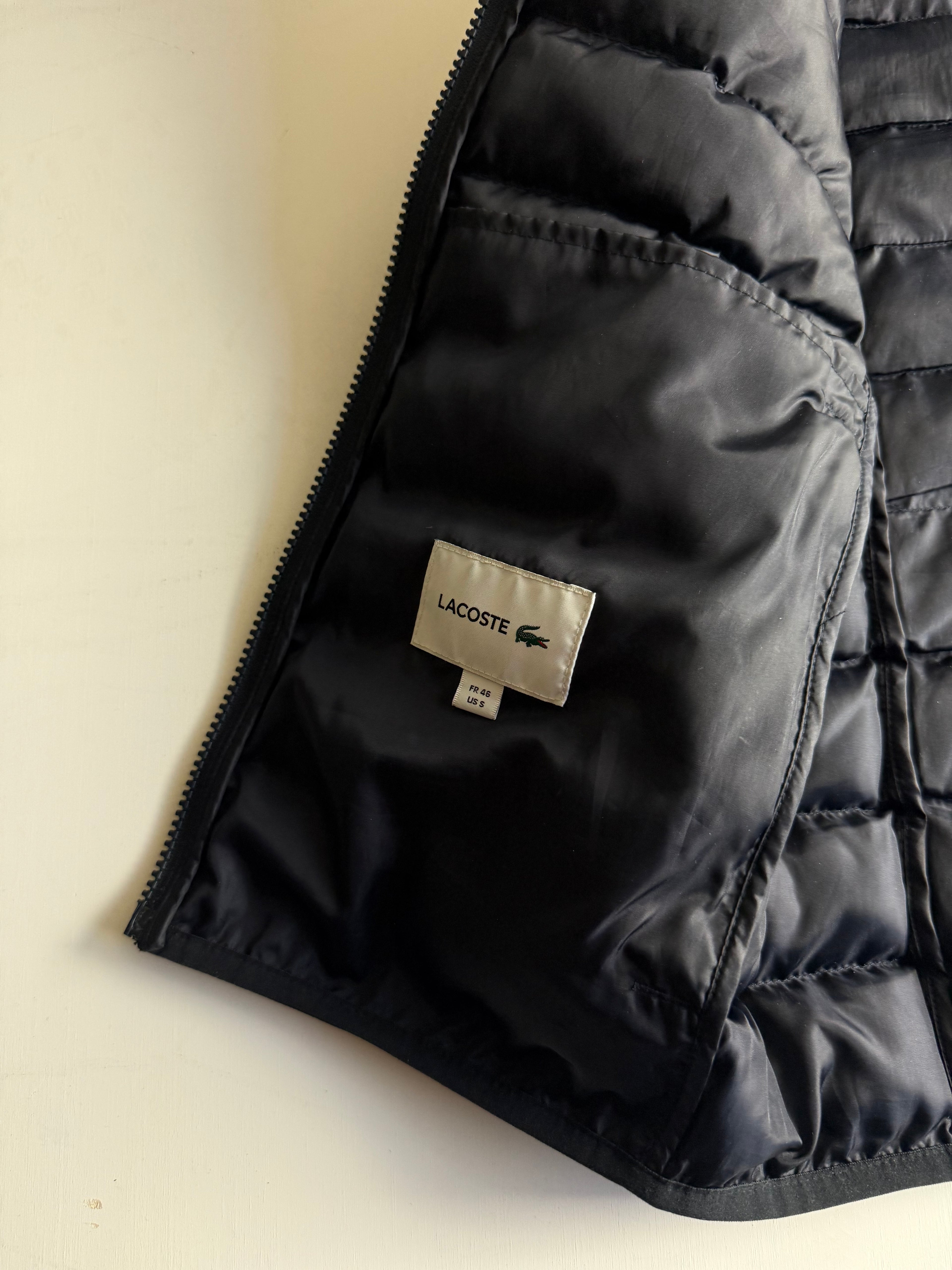 Lacoste bodywarmer gilet navy blue - Size s