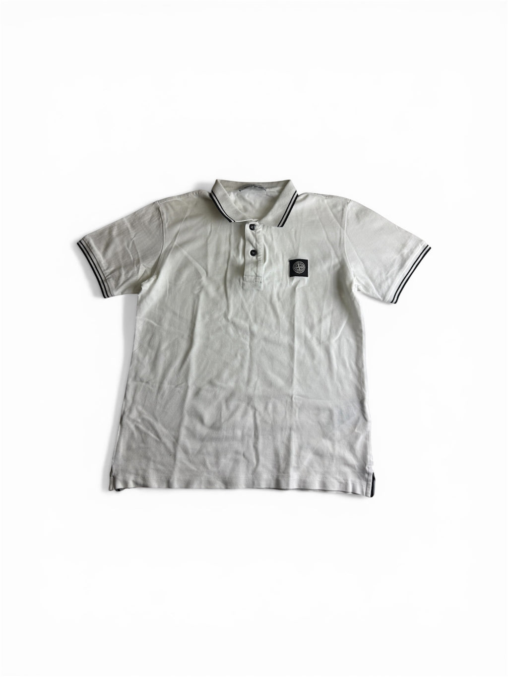 Stone Island polo shirt  white - Size M