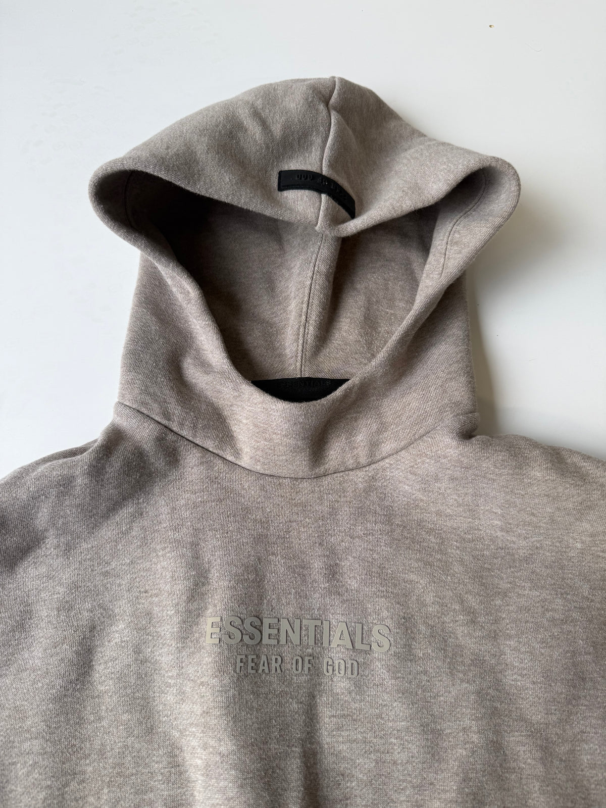 Fear Of God Essentials hoodie grey- Size xs