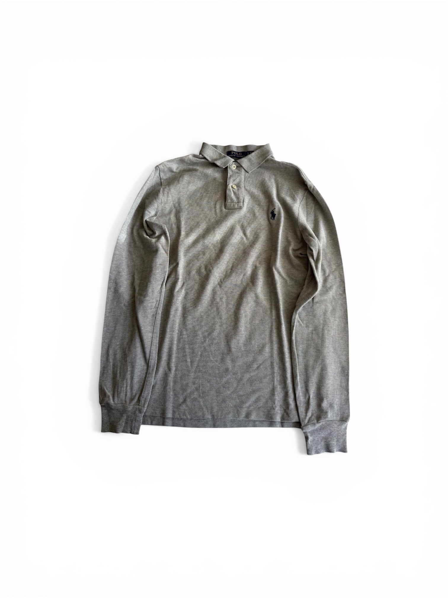 Polo Ralph Lauren Polo Longsleeve grey - Size S