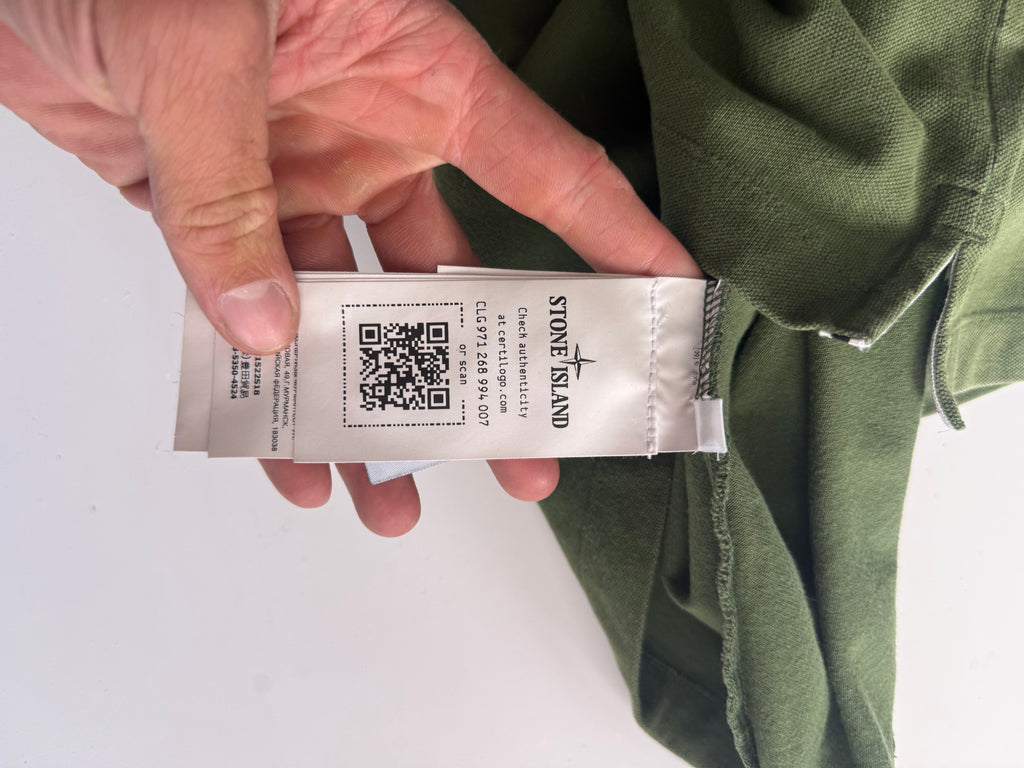 Stone Island polo shirt green - Size S