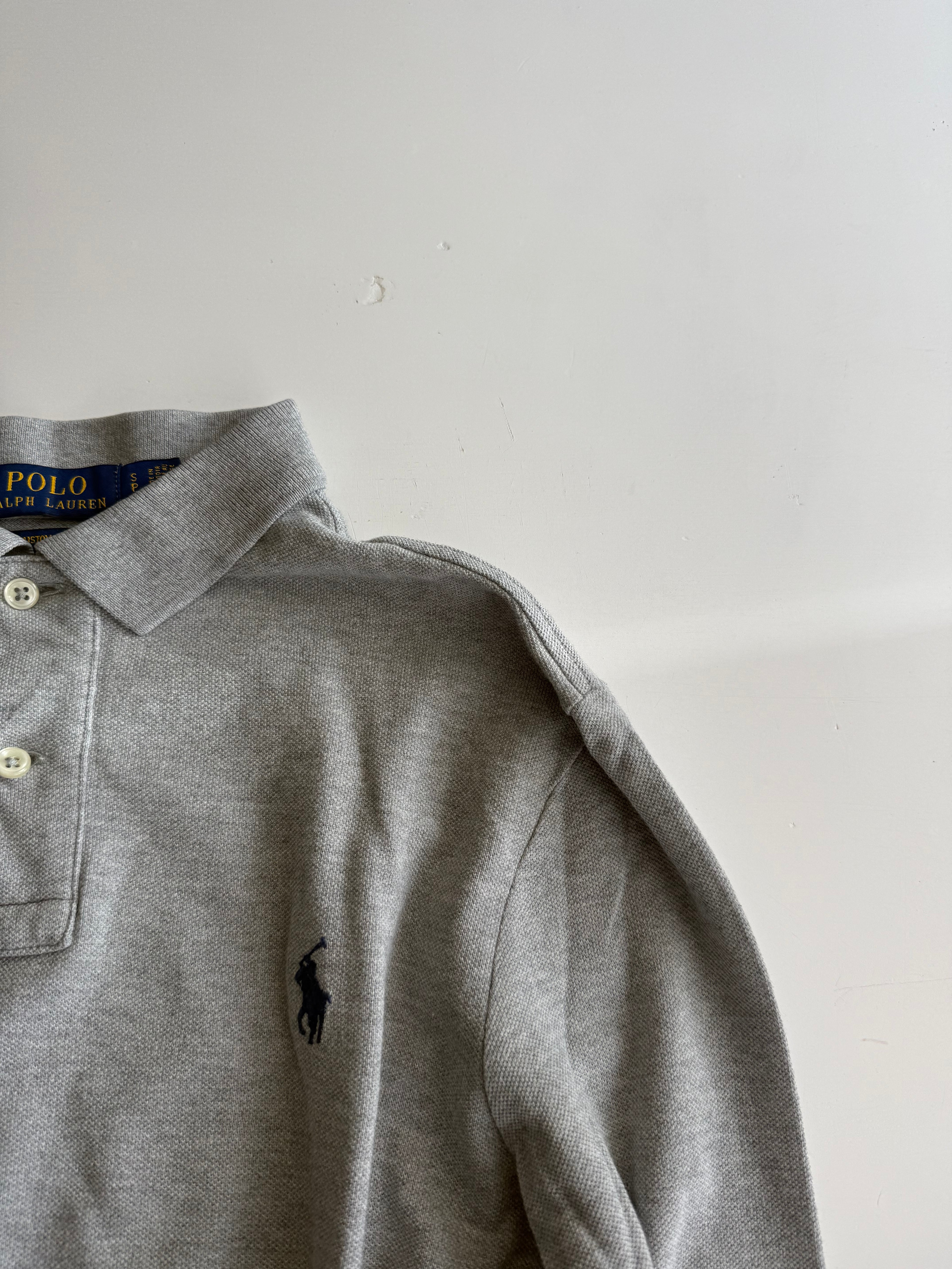 Polo Ralph Lauren Polo Longsleeve grey - Size S