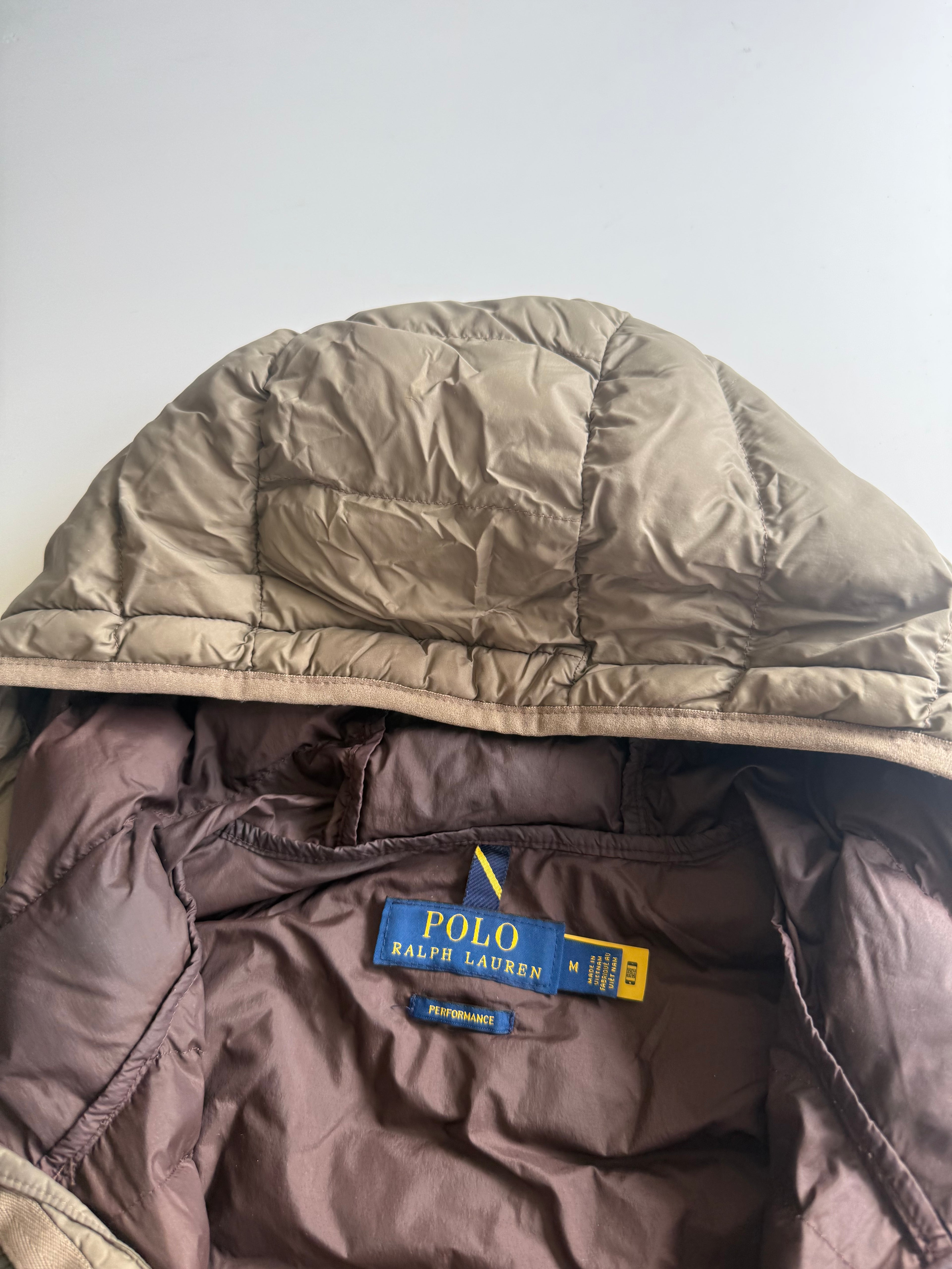 Polo Ralph Lauren gewatteerde Jas khaki - Size m