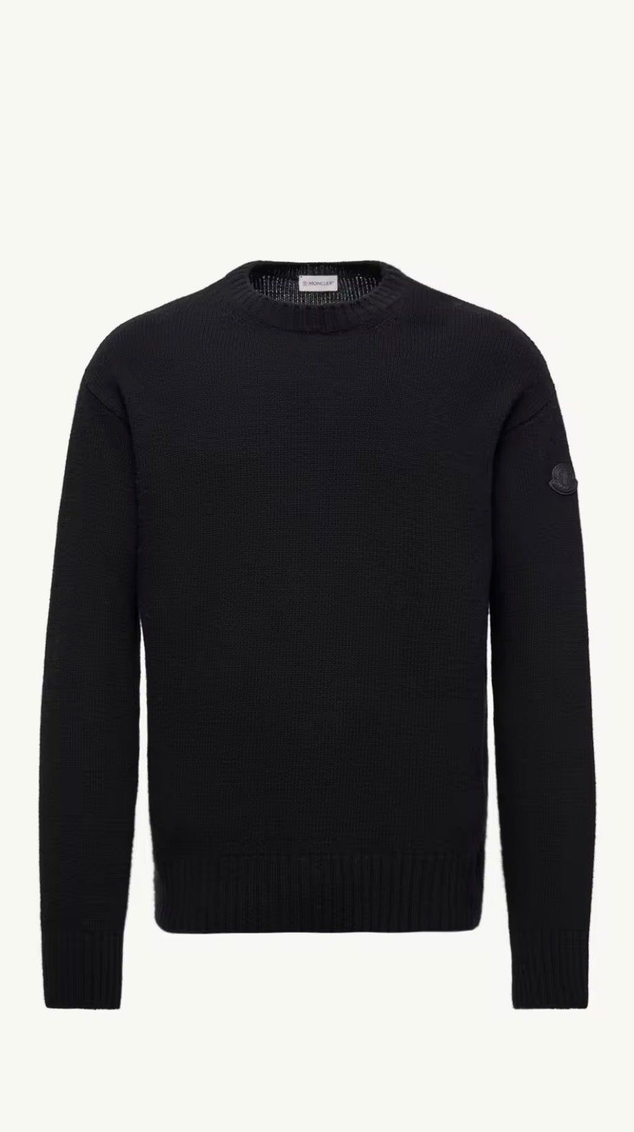 Moncler knit sweater black - Size xl