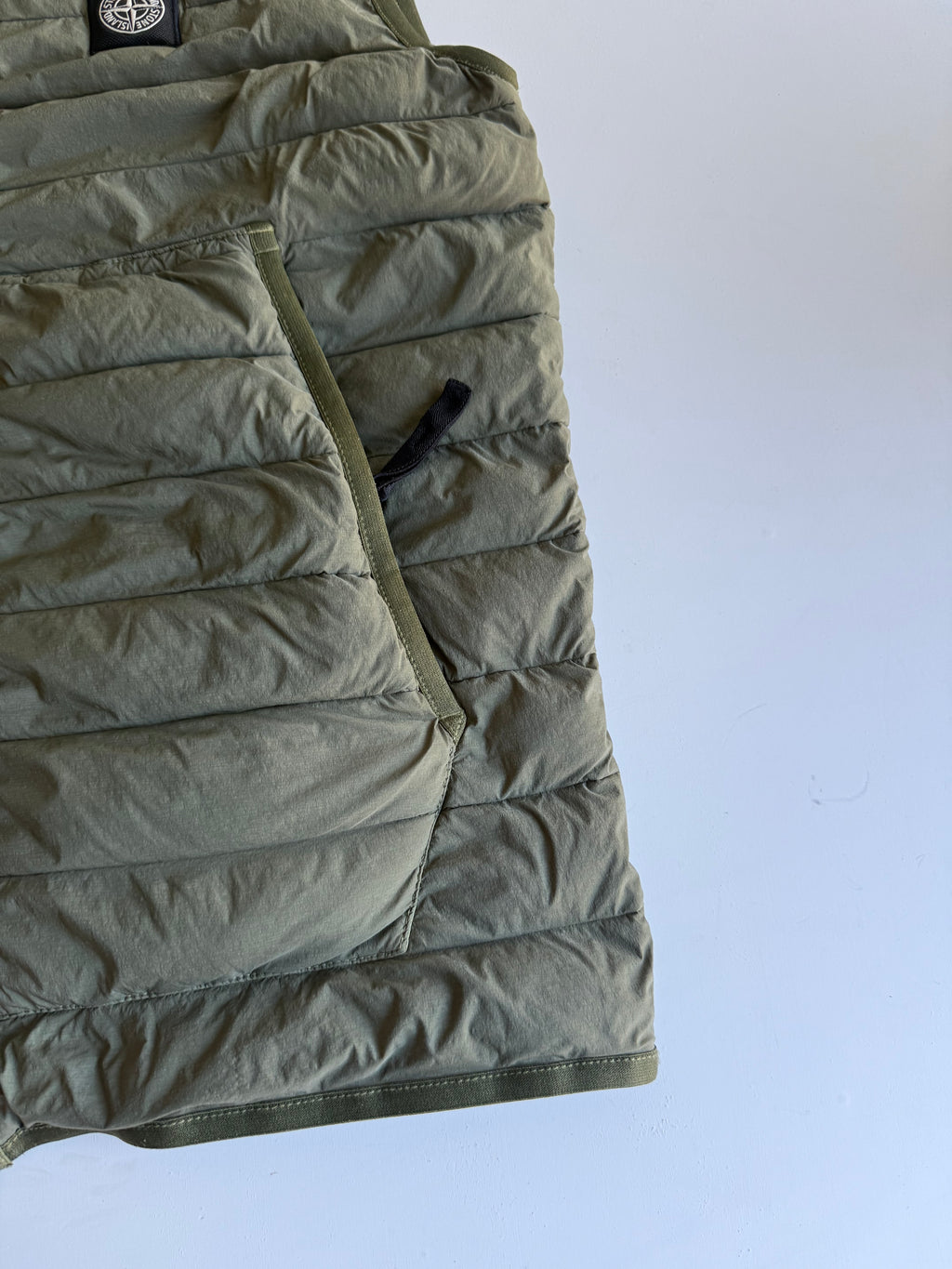 Stone Island bodywarmer gilet green - Size L