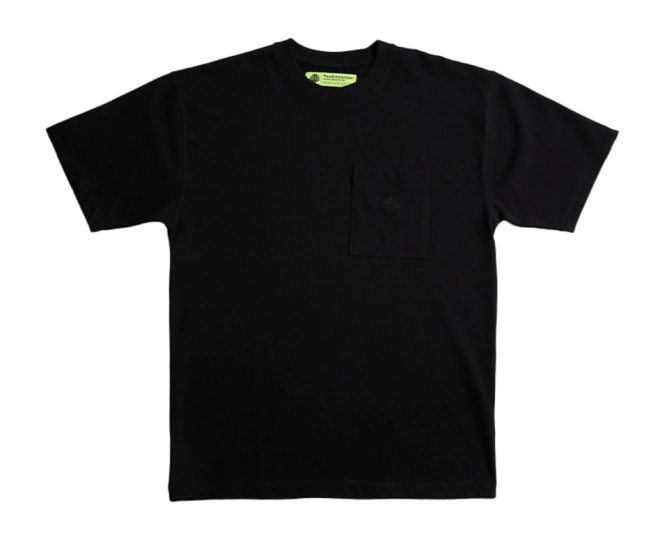 New Amsterdam Surf Association T shirt zwart maat S oversized