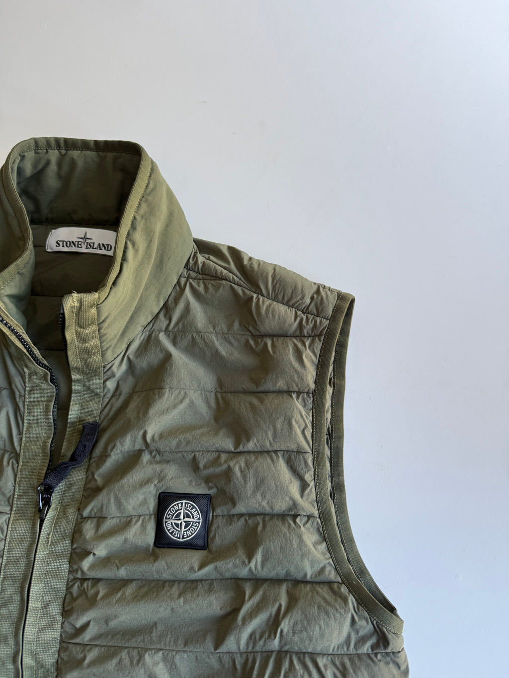 Stone Island bodywarmer gilet green - Size L