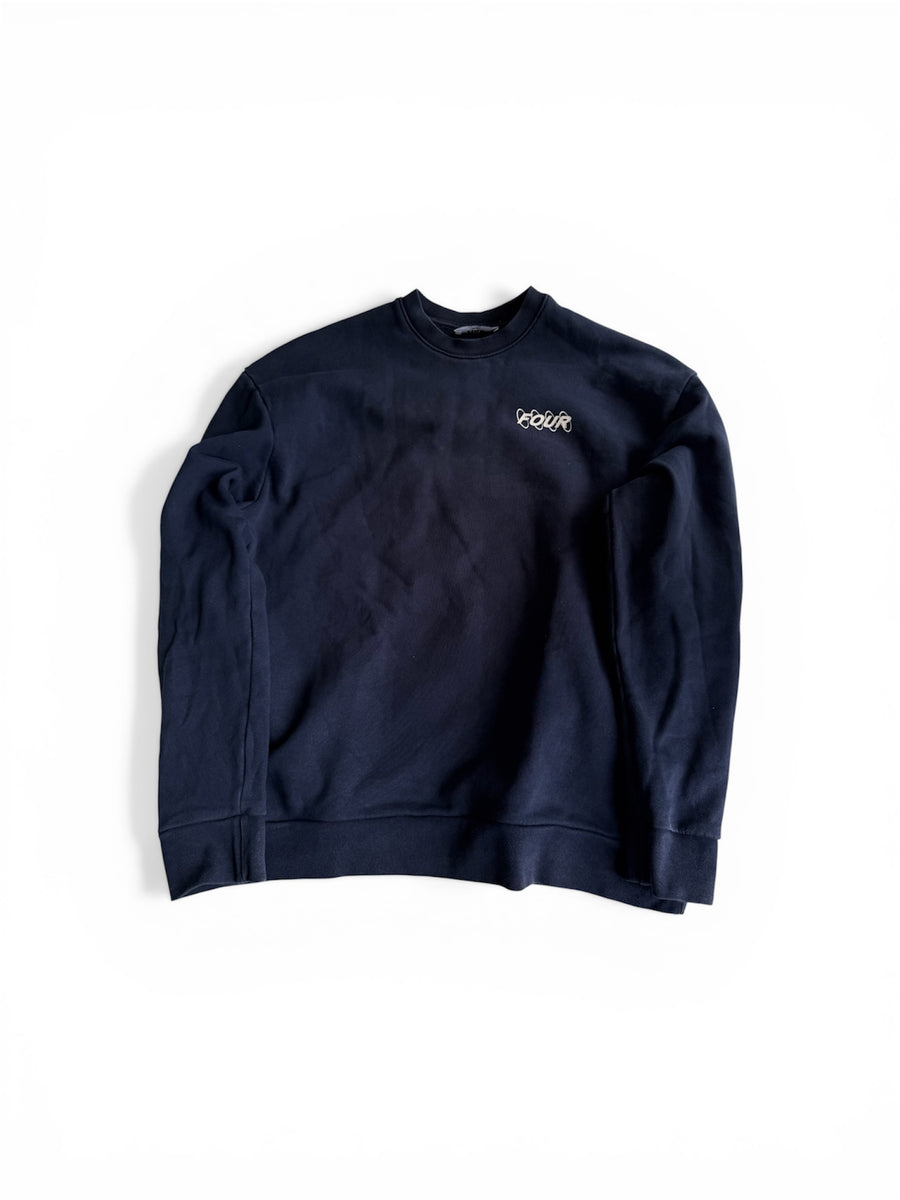 Four Amsterdam sweater navy backprint- Size S