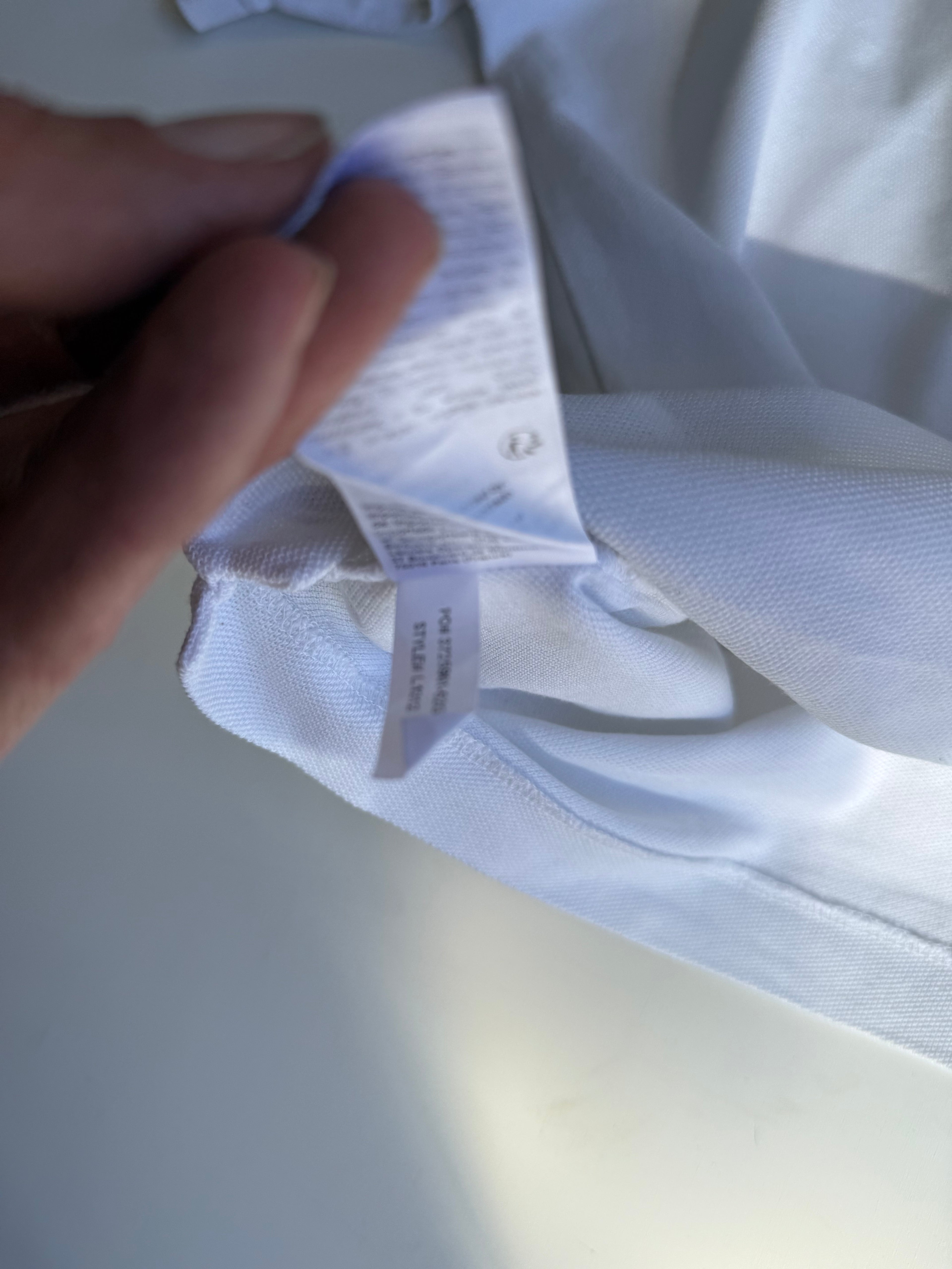 Lacoste polo shirt white - Size xs