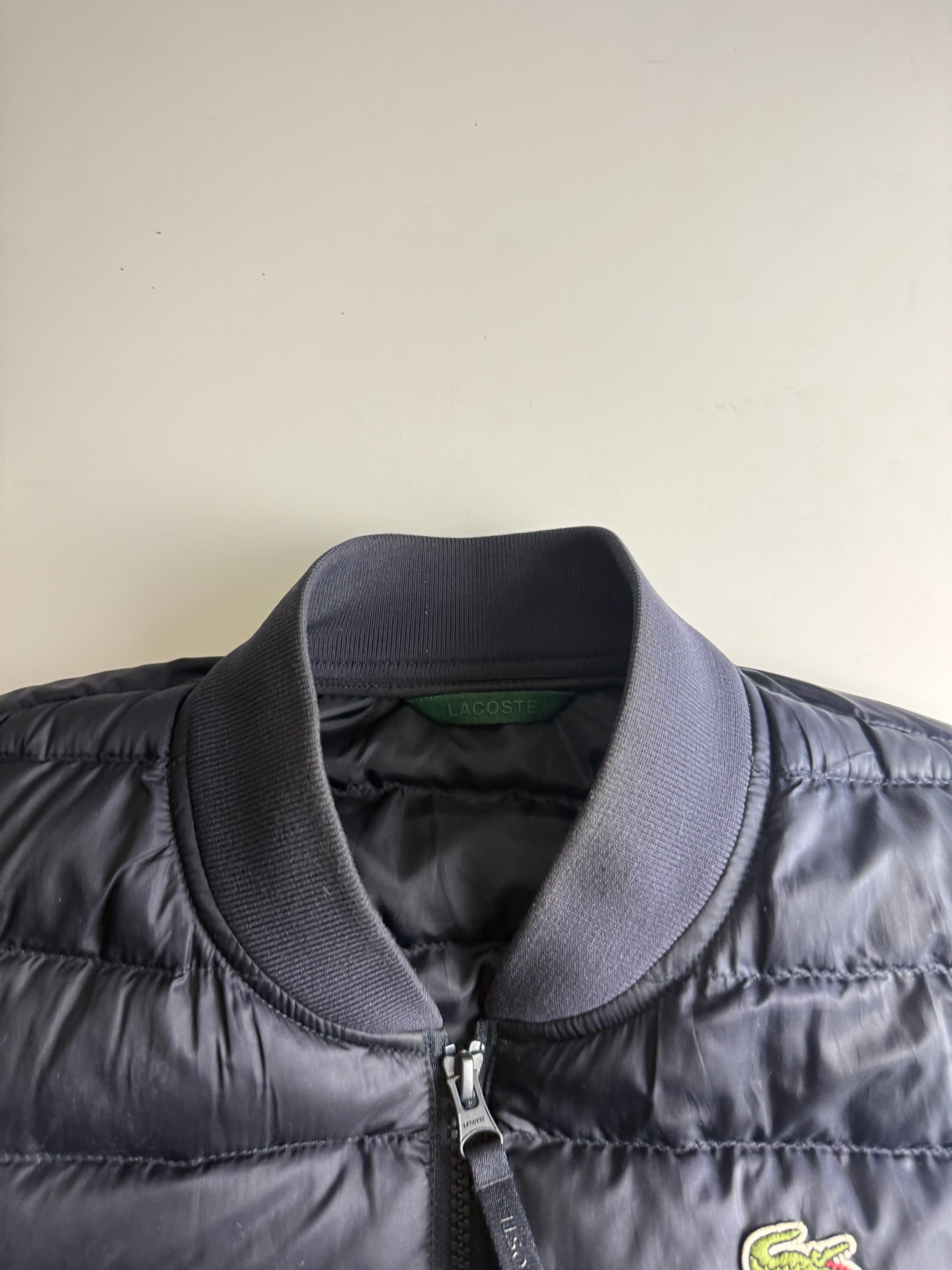 Lacoste bodywarmer gilet navy blue - Size s