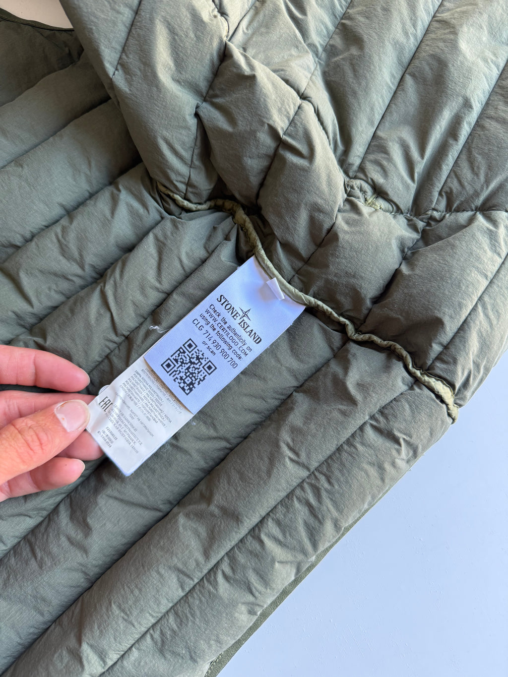 Stone Island bodywarmer gilet green - Size L