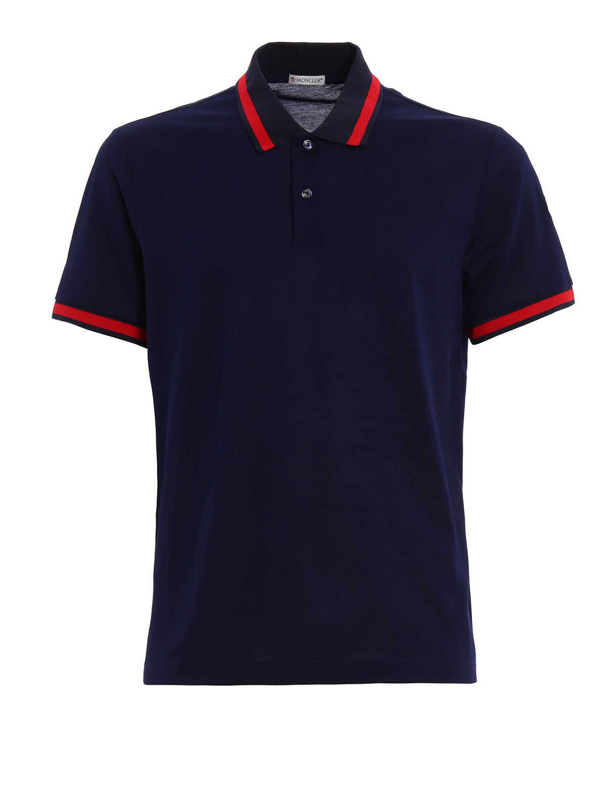 Moncler polo shirt navy blauw - maat m