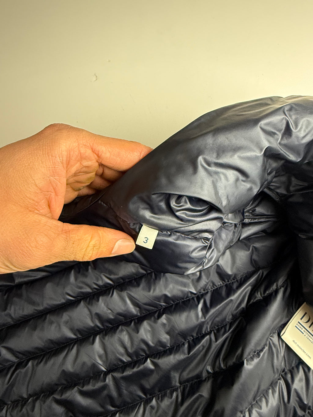 Moncler “Renald” Giubutto Jacket navy - Size S