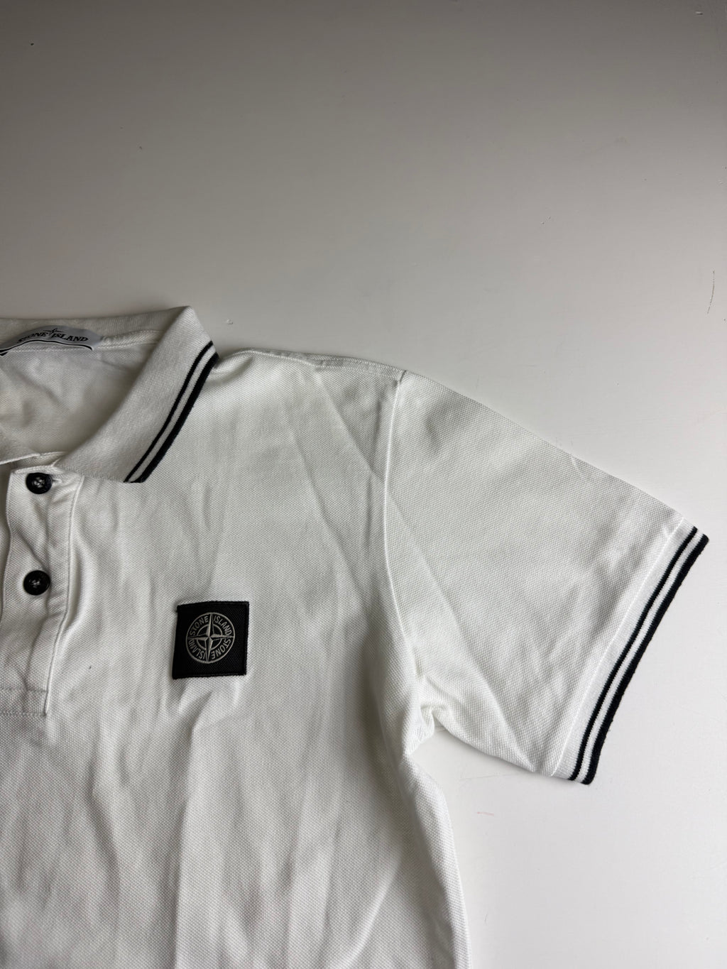 Stone Island polo shirt  white - Size M