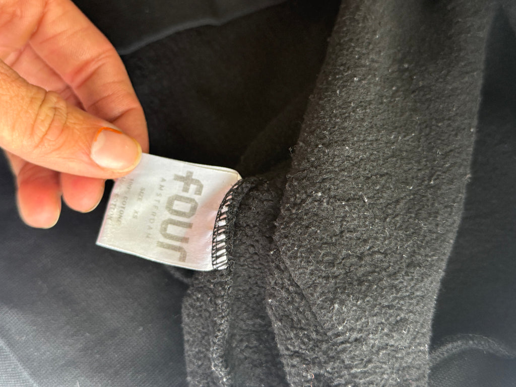Four Amsterdam Hoodie Black - Size Xs