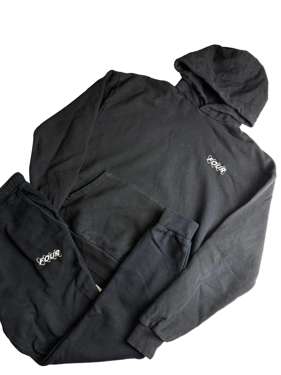 Four Amsterdam Tracksuit Black - Size M/S