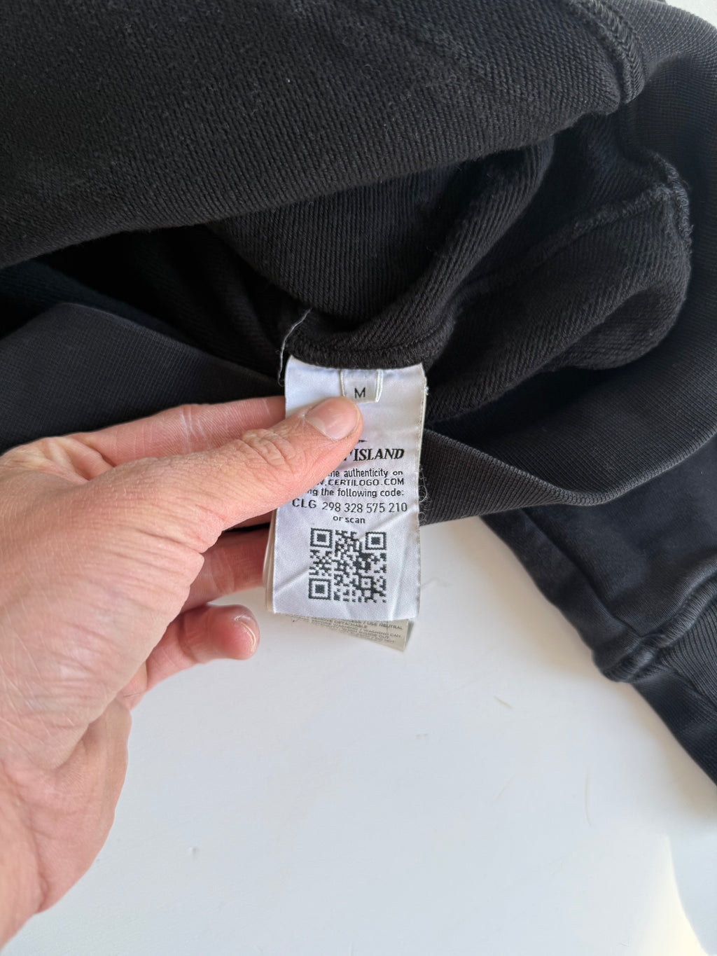 Stone Island hoody black - Size M