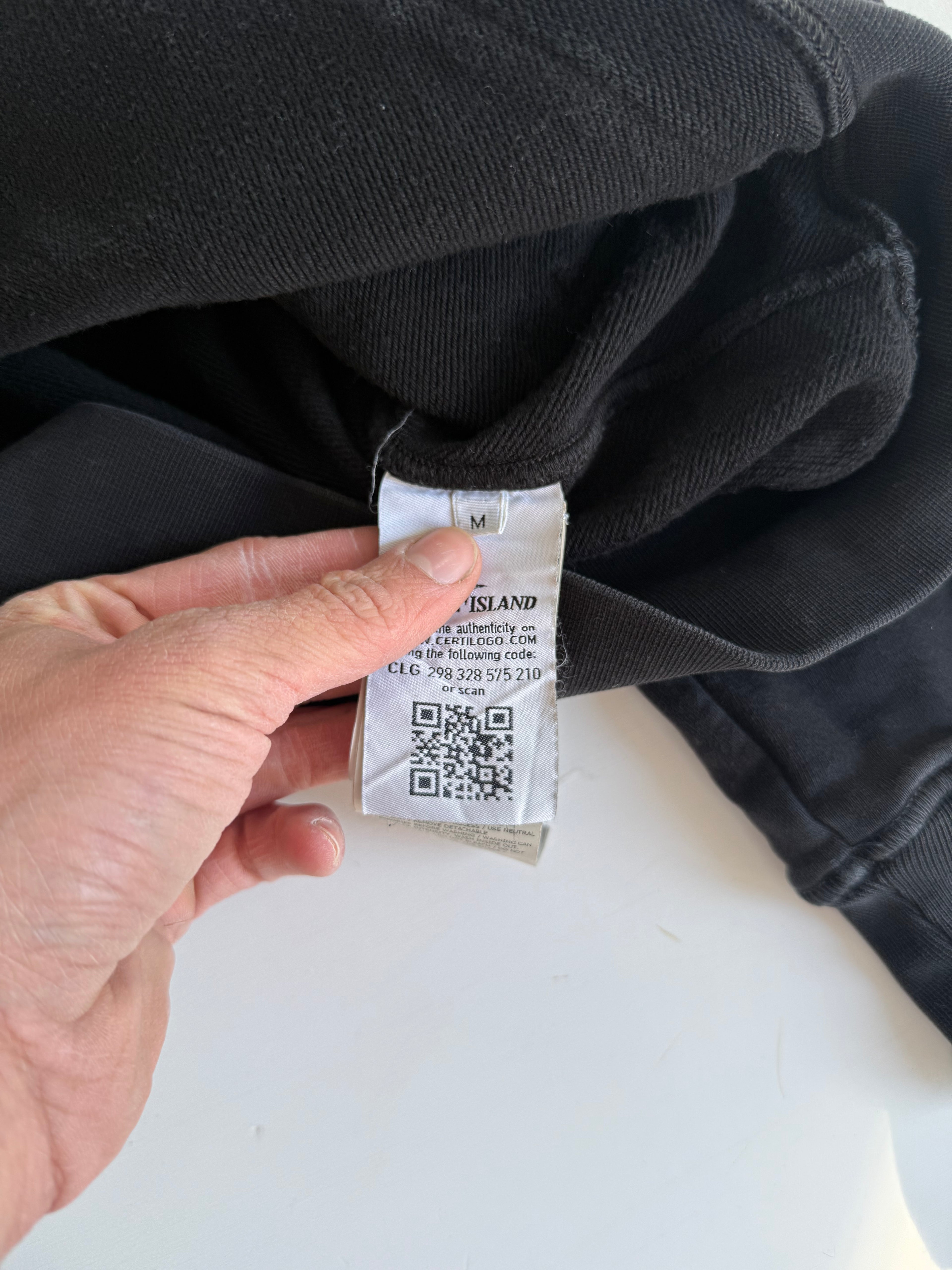 Stone Island hoody black - Size M