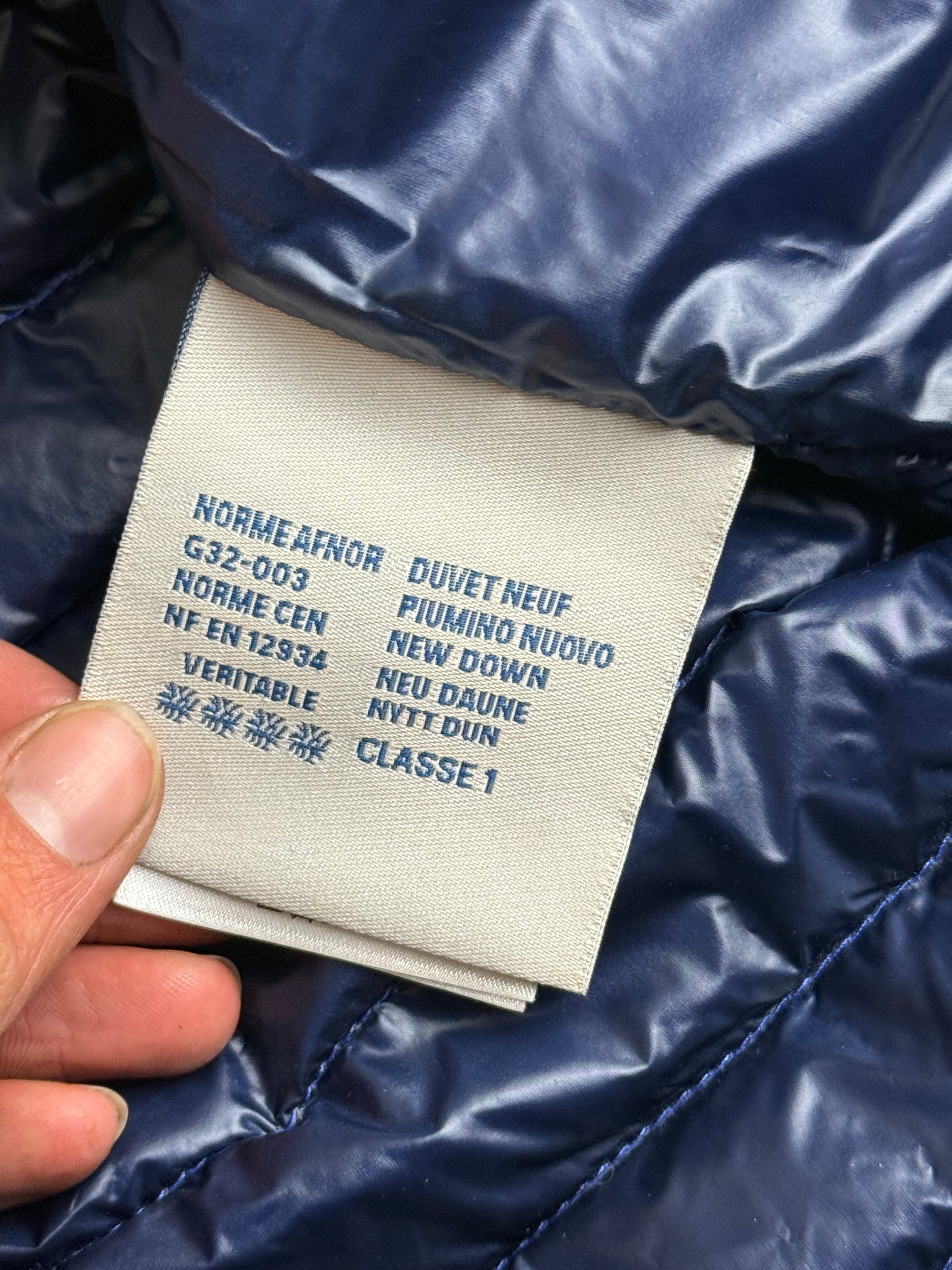 Moncler “clovis” giubutto Jacket blue - Size M