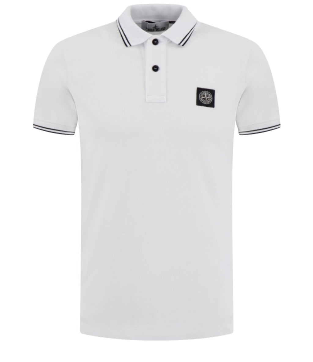 Stone Island polo shirt  white - Size M