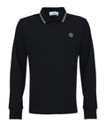 Stone Island polo shirt Longsleeve navy blue - Size S