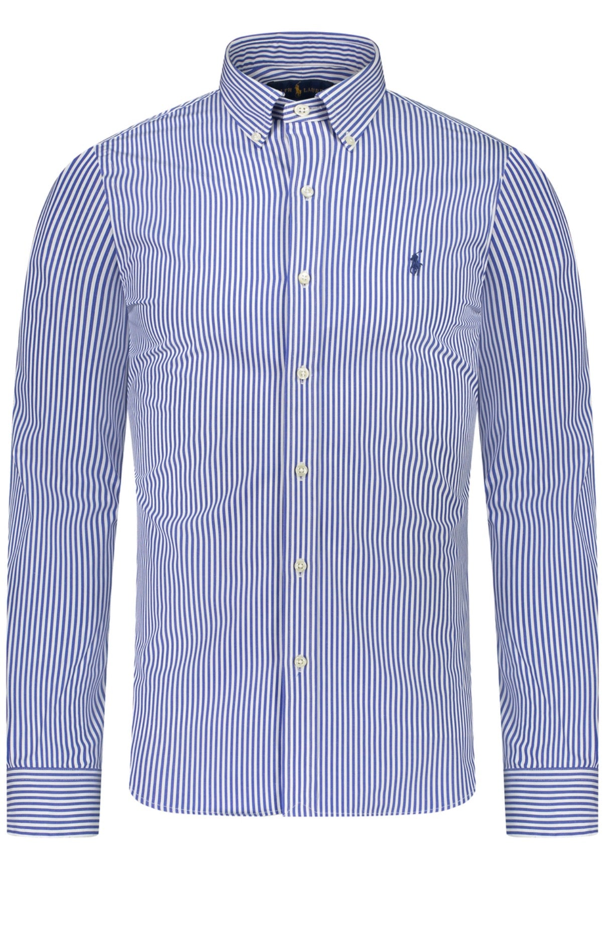 Polo Ralph Lauren shirt white blue stripes - Size L