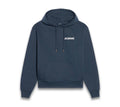 Jacquemus Hoodie navy blue - Size L