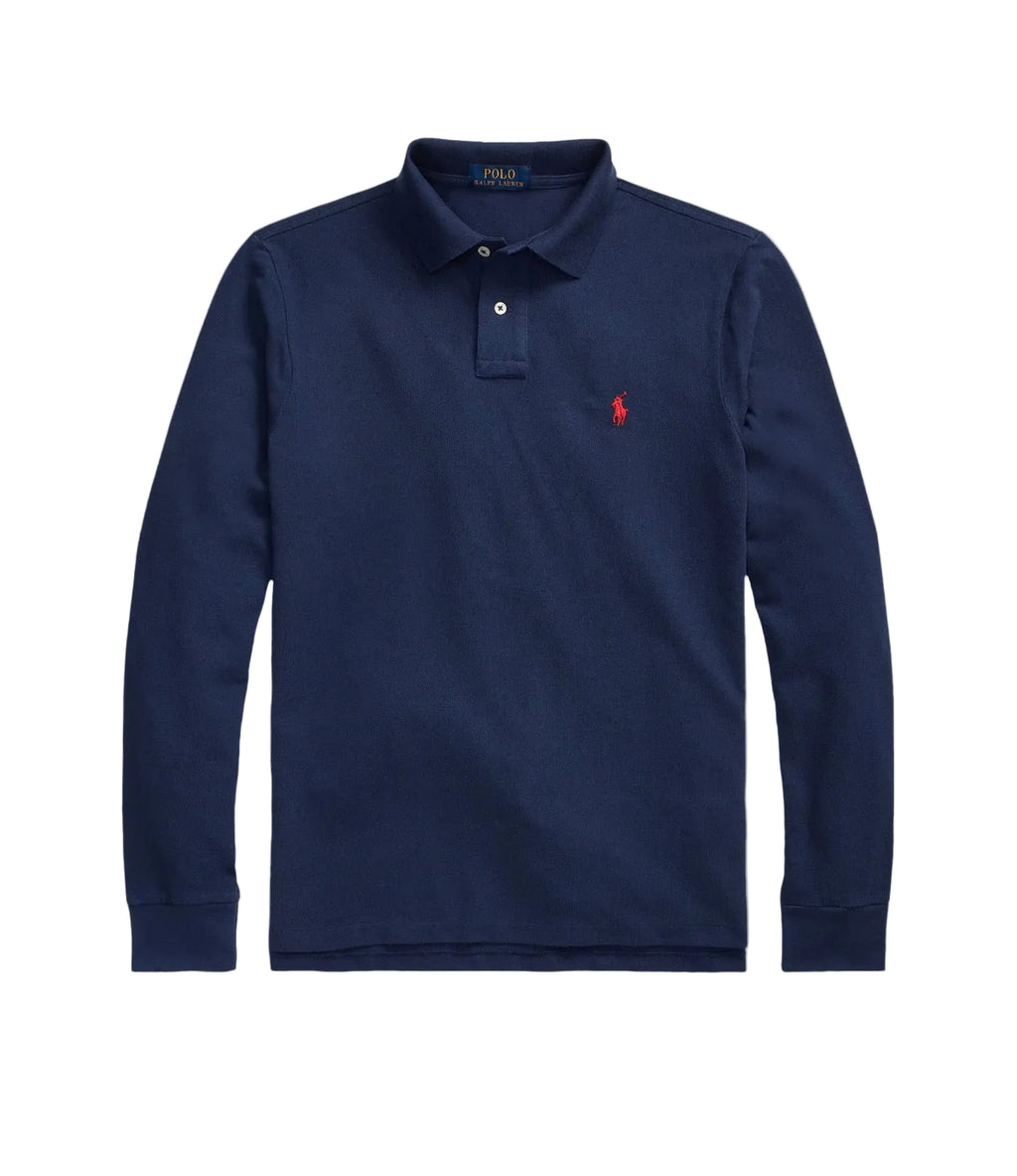 Polo Ralph Lauren polo Longsleeve navy - Size S