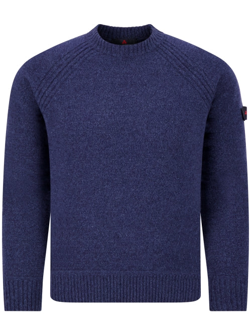 Peuterey sweater wol blauw - maat L
